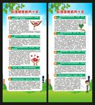 心理健康素养十条展架