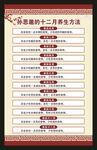 中医养生知识海报