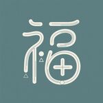 创意福字设计图案