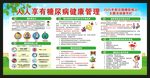 糖尿病日宣传栏