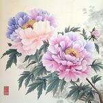国色牡丹图