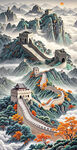 长城玄关装饰画