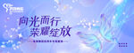 向光而行荣耀绽放海报