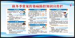 秋冬季健康教育知识宣传栏