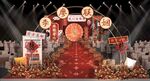 港风婚礼现场浪漫布置