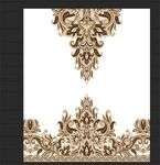 欧式奢华雕花装饰图案