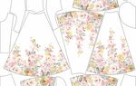 花卉图案服装设计稿