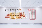 禁止焦虑文化墙
