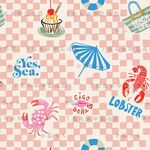 夏日海洋风图案设计素材