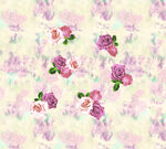 水彩花卉图案背景纹理