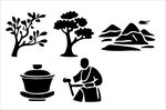 古人烹茶图