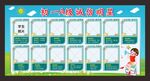 初中部诚信明星宣传栏