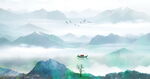 新中式水墨画
