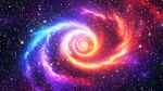 梦幻宇宙星系漩涡星空