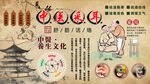 中医采耳背景墙