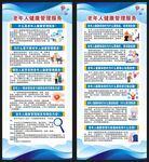 老年人健康管理服务展架