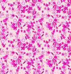 粉色花卉图案背景纹理