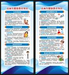 高血压日展架