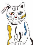 小猫矢量图剪影