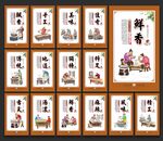 重庆小面文化展板
