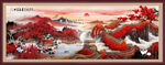 长城山水画