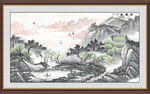 聚宝盆国画