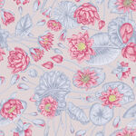 花卉图案背景四方连续清新柔美