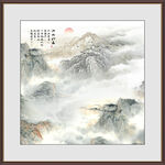 新中式意境山水画