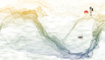 水墨画  
