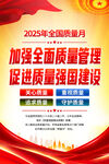 2025年质量月海报