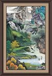 山水国画风景图