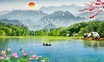 山水风景图