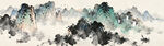 床头水墨画