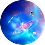 圆形星空