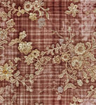 复古花纹刺绣布料图案