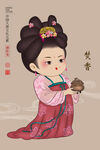 唐仕女