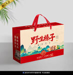 榛子包装平面展开图