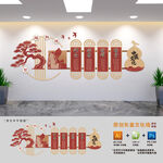 中医展板文化墙