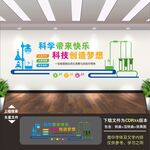 化学实验室文化墙