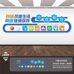 电脑微机室计算机室文化墙