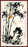 水墨竹子