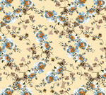 复古花卉图案背景