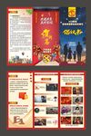 禁止燃放烟花爆竹图片折页