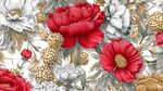 繁花锦簇花卉图案设计
