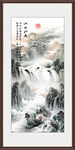 玄关山水装饰画