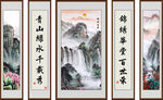 紫气东来国画