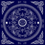 蓝印花西兰卡普