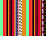 多彩条纹图案设计