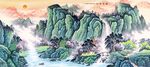 山水画