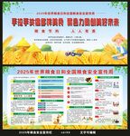 2025年世界粮食周宣传栏